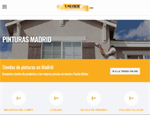 Tablet Screenshot of pinturasmadrid.com